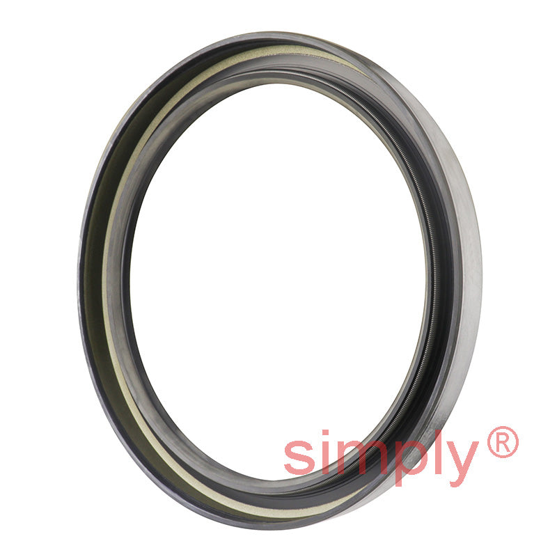 7x8.5x0.75 inch Nitrile Rubber Double Lip Rotary Shaft Oil Seal with Garter Spring R23 / TC Style