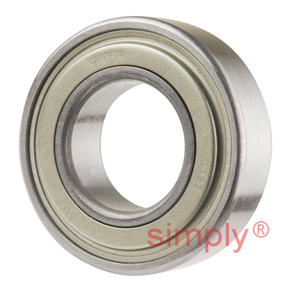 FAG 87026 Deep Groove Ball Bearing with Extended Inner Ring Felt Front Seal and Steel Back Seal 26x52x15.88mm