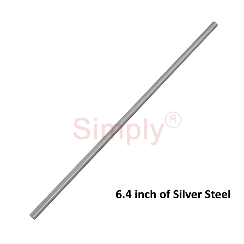 1/4 inch Diameter Silver Steel Round Bar