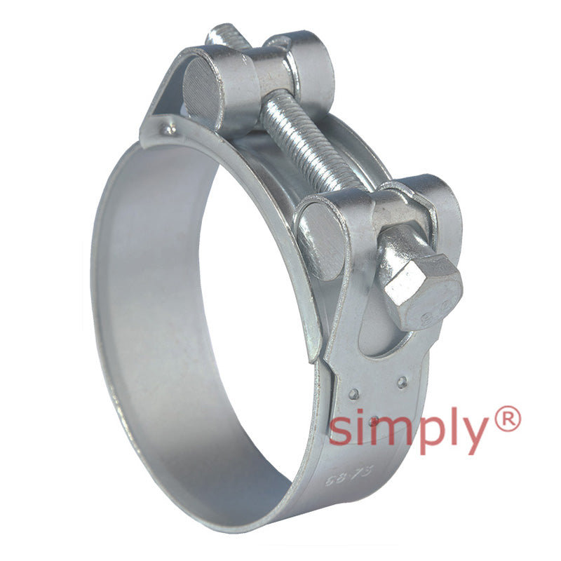 JSC073MS Zinc Plated Steel Jubilee Superclamp Clip Adjustment Range 68mm - 73mm Band Width 25mm