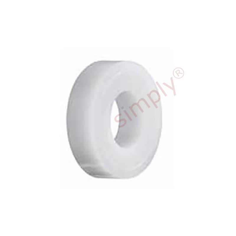 xiros xirodur BB6001B18010ESC Polymer Ball Bearing with PA Cage and Stainless Steel Balls and Cover Plate 12x28x8mm