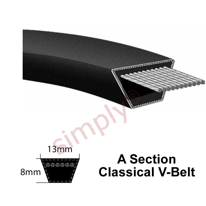 A25 Pix Classical A-Section Muscle V-Belt