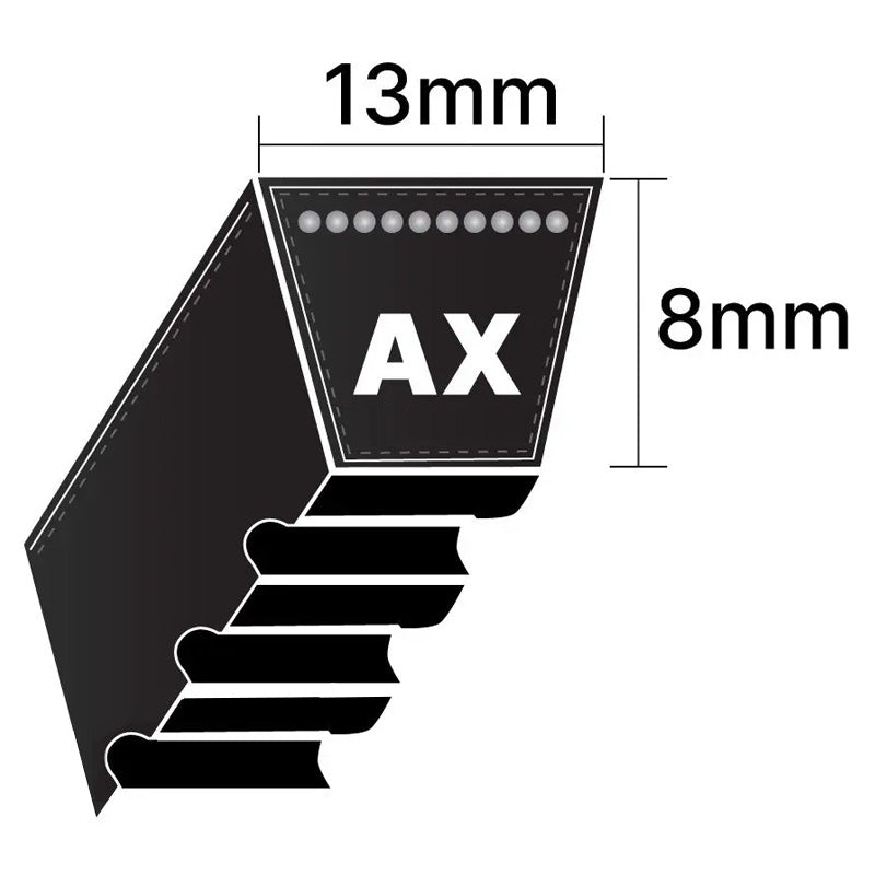 AX105 Pix AX-Section Cogged V-Belt