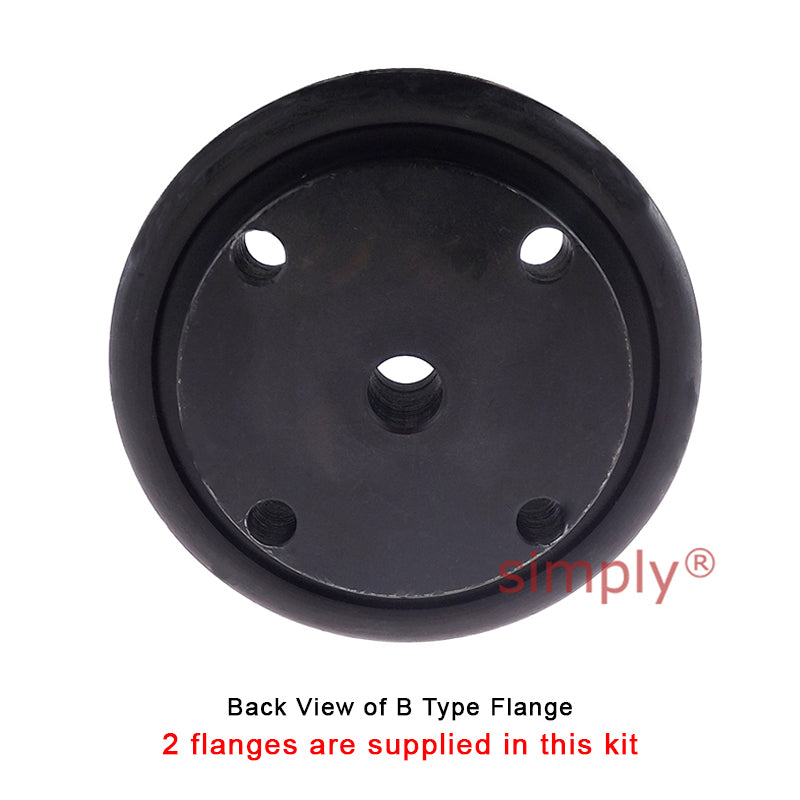 Major Branded F50B/F50B Pilot Bored Tyre Drive Coupling Assembly with Natural Rubber Tyre