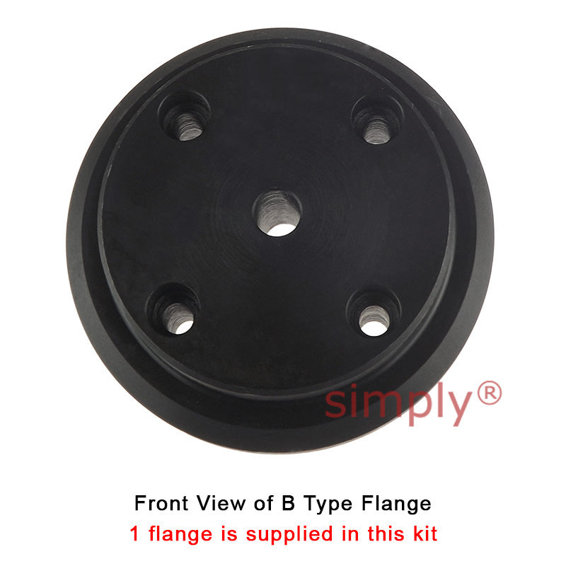 Major Branded F50F/F50B Inner Facing Taper Bore/Pilot Bored Type Tyre Drive Coupling Assembly with Natural Rubber Tyre