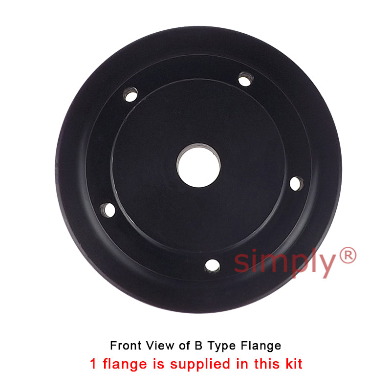 Major Branded F70H/F70B Outer Facing Taper Bore/Pilot Bored Tyre Drive Coupling Assembly with Natural Rubber Tyre