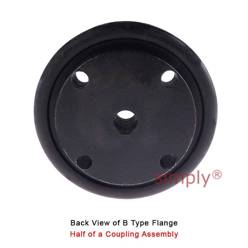 Major Branded F50B-MB Drive Coupling Pilot Bore Max Bore 38mm