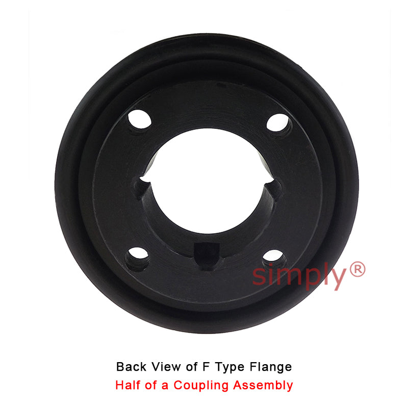 Major Branded F50F-MB Drive Coupling Inner Tapered Locking Bush Type Max Bush Bore 32mm / 1-1/4 inch