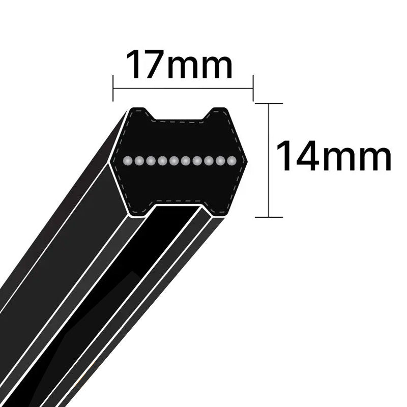 BB38 Pix Hexagon Section Double Sided V-Belt