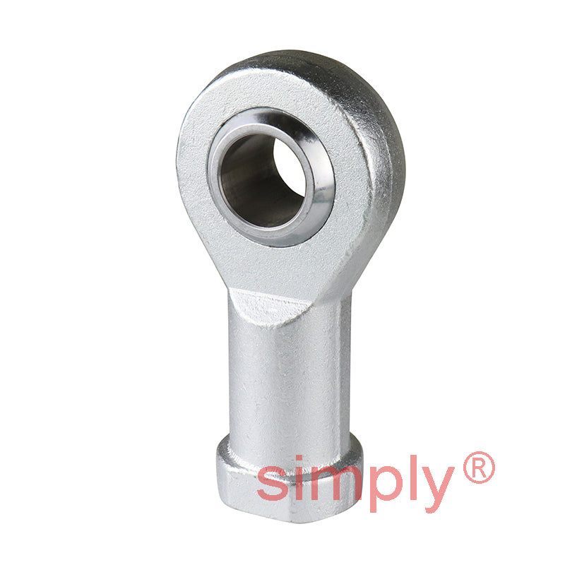 Durbal BEF20-20-502 Maintenance Free Left Hand Metric Steel / PTFE Lined Female Rod End M20x1.5 Thread