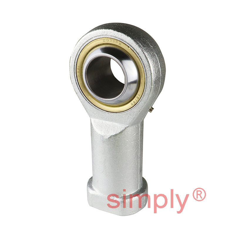 Durbal BEFN16-21-501 Maintenance Required Right Hand Metric Steel Female Rod End M16x1.5 Thread