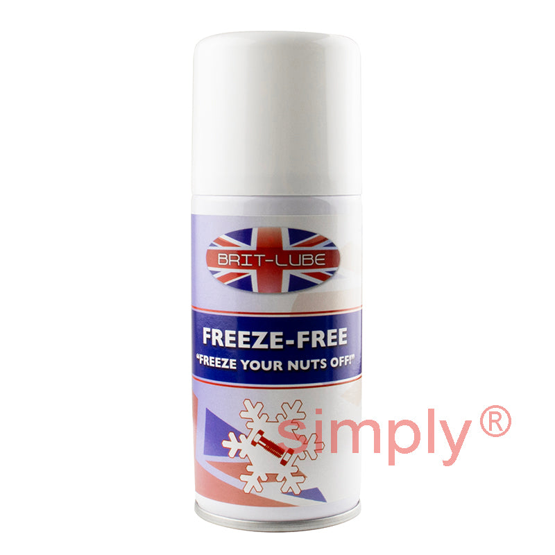 Brit-Lube Freeze Free Specialist Dismantling Aerosol Spray 100ml