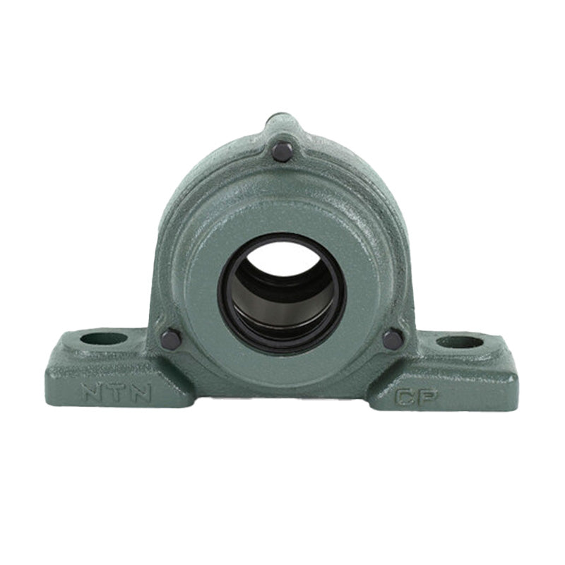 NTN C-UKP206SD1/HS2306 Imperial Cast Iron Two Bolt Pillow / Plummer Block Housing with Cast Iron Cover - Open Version - Insert and Adaptor Sleeve Fits 7/8 inch Shaft - Allow 2-3 Days