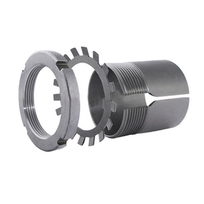 NTN CM-UKP309SD1/HS2309X Imperial Cast Iron Two Bolt Pillow / Plummer Block Housing with Cast Iron Cover - Closed Version - Insert and Adaptor Sleeve Fits 1-5/8 inch Shaft - Allow 2-3 Days