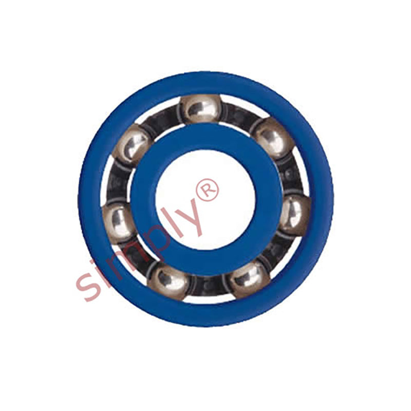 xiros xirodur BB626D18010ES Open Type Polymer Ball Bearing with PA Cage and Stainless Steel Balls 6x19x6mm - Allow 2-3 Days
