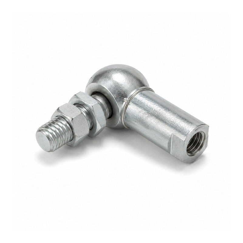 Durbal DCS16 Right Hand Galvanised Steel Ball Joint with Safety Clip 16mm Ball Diameter M10 Thread - Allow 7-10 Days