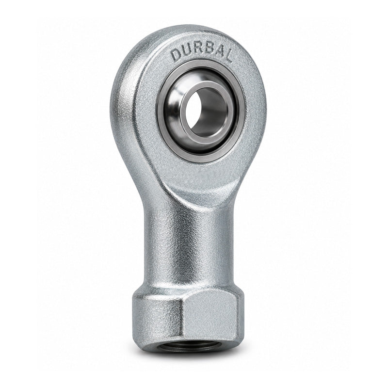 Durbal DPHS10 Maintenance Required Right Hand Metric Steel Female Rod End M10 Thread