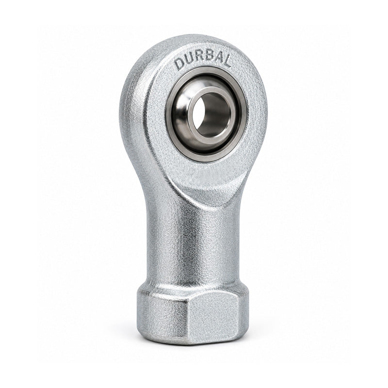 Durbal DPHSL18 Maintenance Required Left Hand Metric Steel Female Rod End M18x1.5 Thread