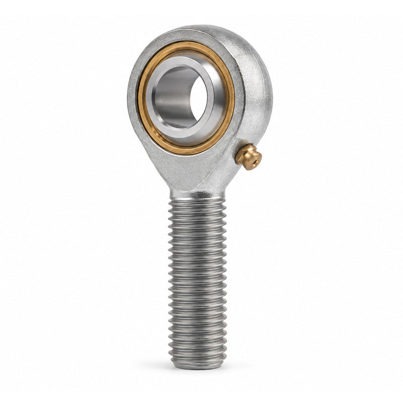 Durbal DPOSL14 Maintenance Required Left Hand Metric Steel Male Rod End M14 Thread
