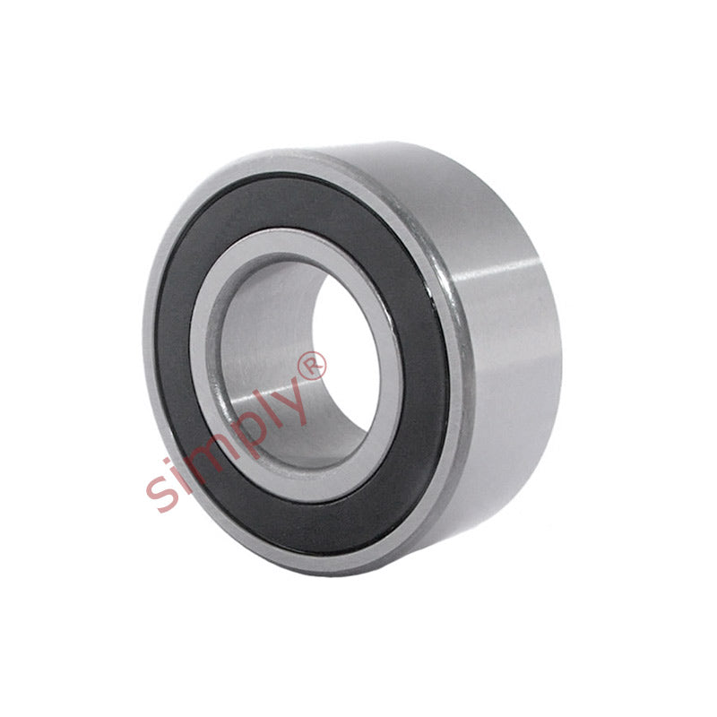 3308B2RSTV Double Row Angular Contact Ball Bearing 40x90x36.5mm
