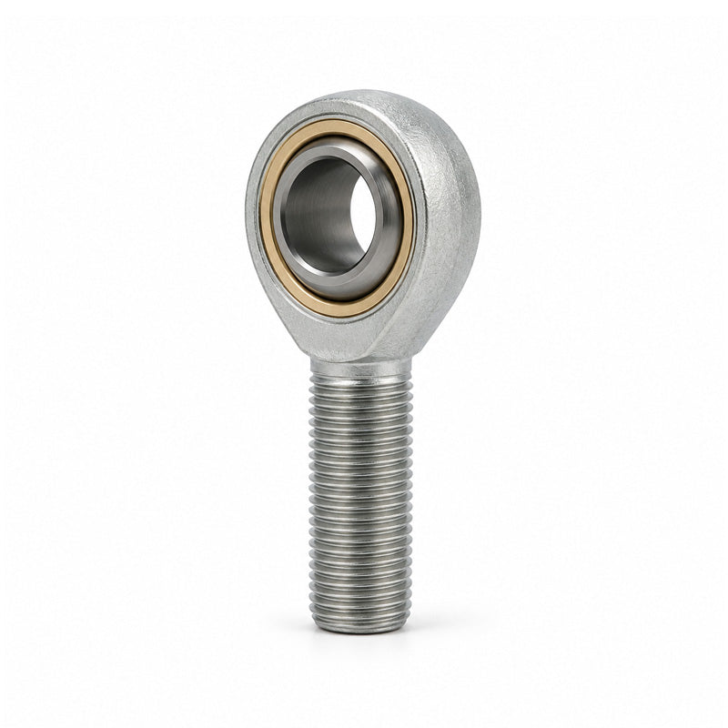 Durbal DSAL16-T/K.M16x1.5 Maintenance Free Left Hand Metric Steel / PTFE Lined Male Rod End M16x1.5 Thread