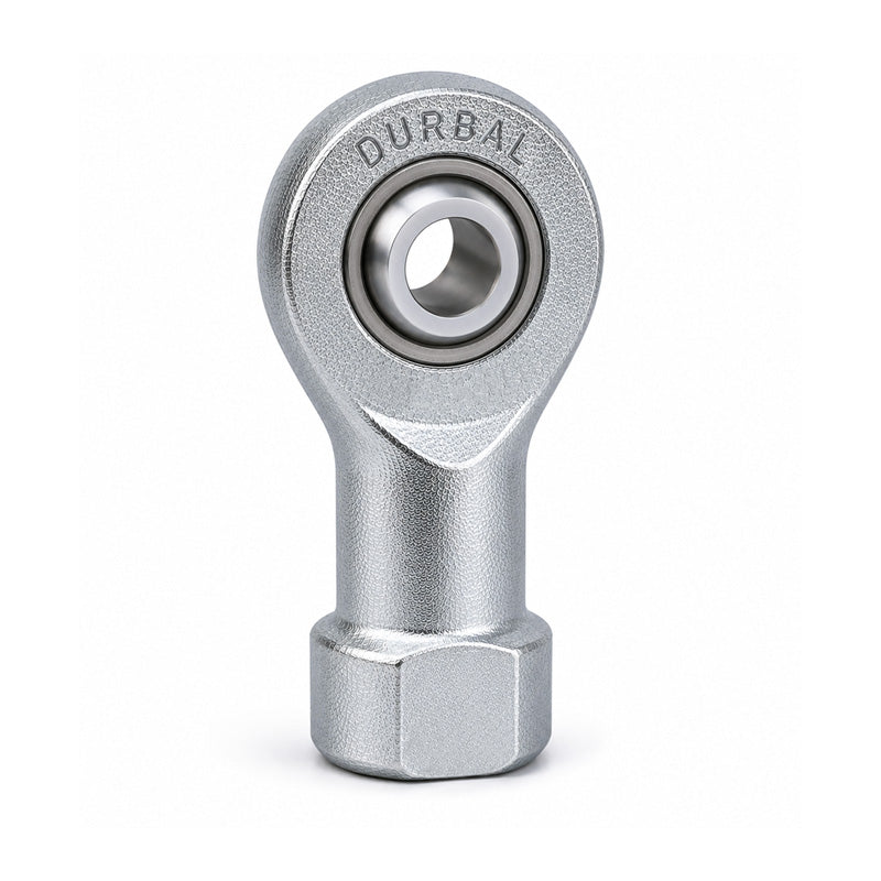 Durbal DSI16-T/K Maintenance Free Right Hand Metric Steel / PTFE Lined Female Rod End M16 Thread