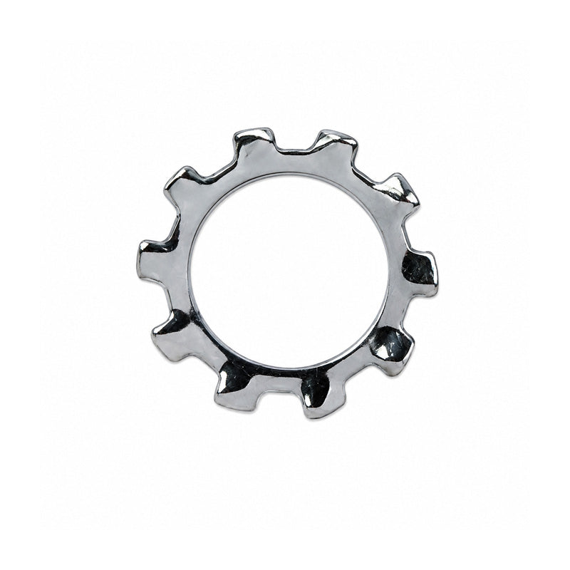 Unifix M8x15x0.8mm External Toothlock Washer DIN 6797A with Bright Zinc Plated Finish