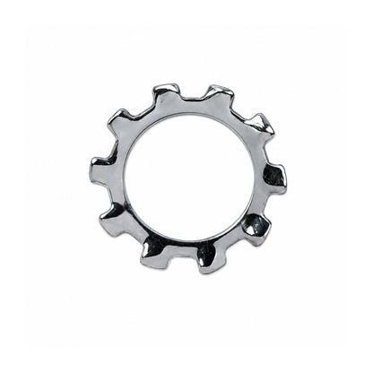 Unifix M8x15x0.8mm External Toothlock Washer DIN 6797A with Bright Zinc Plated Finish