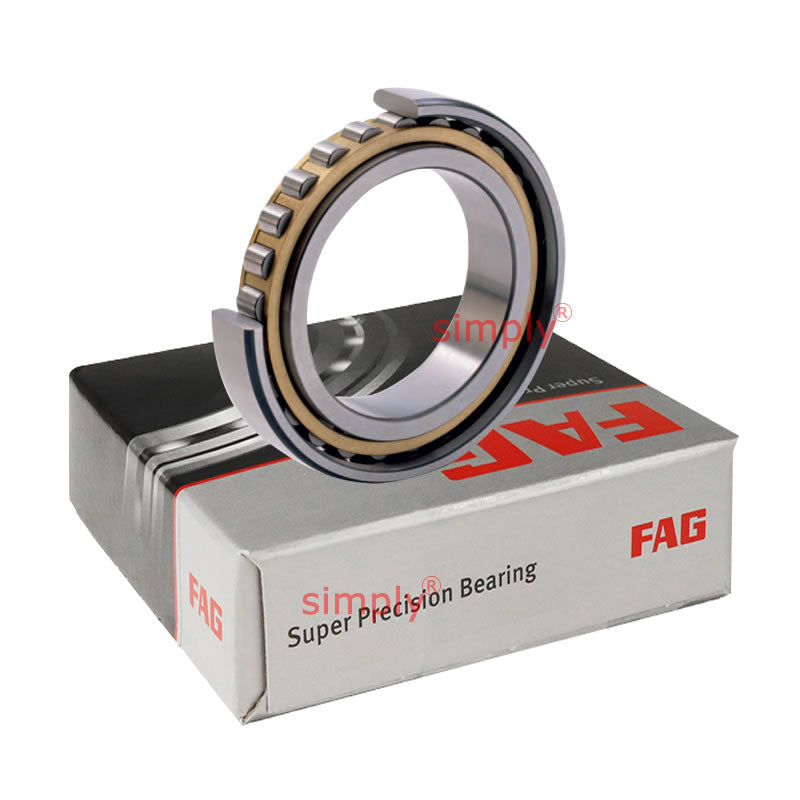 FAG N1018DKTVPSPXL Super Precision Single Row Cylindrical Roller Spindle Bearing 90x140x24mm
