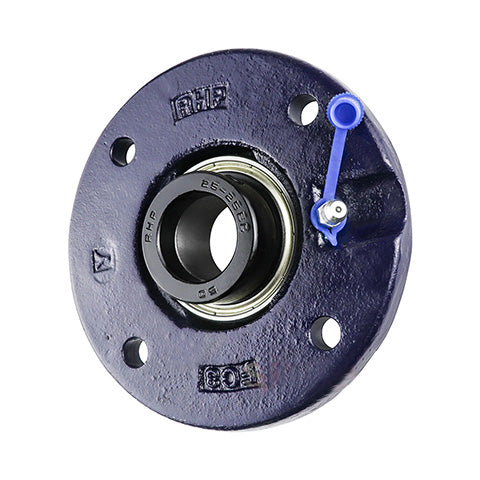 RHP FC7/8EC-RHP Four Bolt Round Cast Iron Flanged Bearing Unit and 7/8 inch Insert