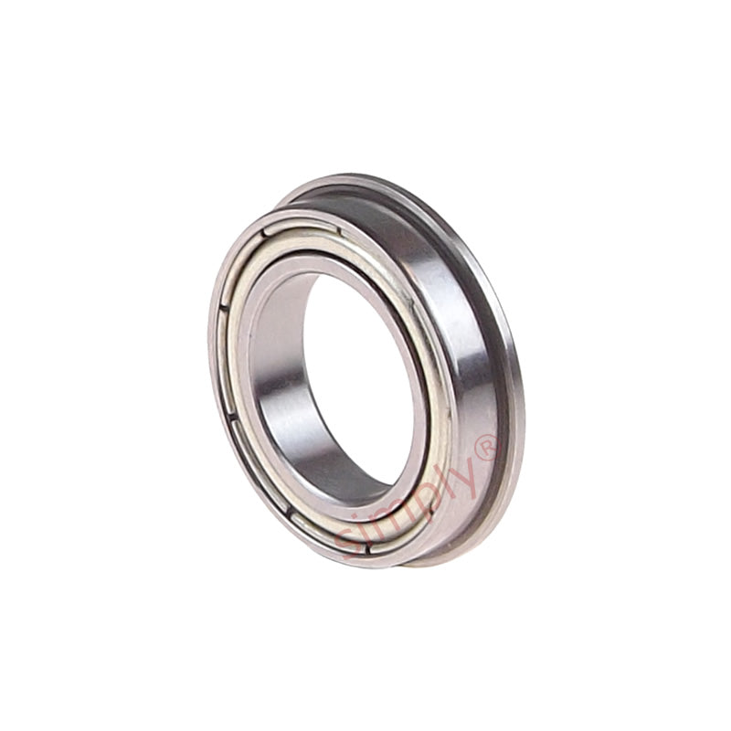 SF6804ZZ Budget Metal Shielded Stainless Steel Flanged Thin Section Deep Groove Ball Bearing 20x32x7mm