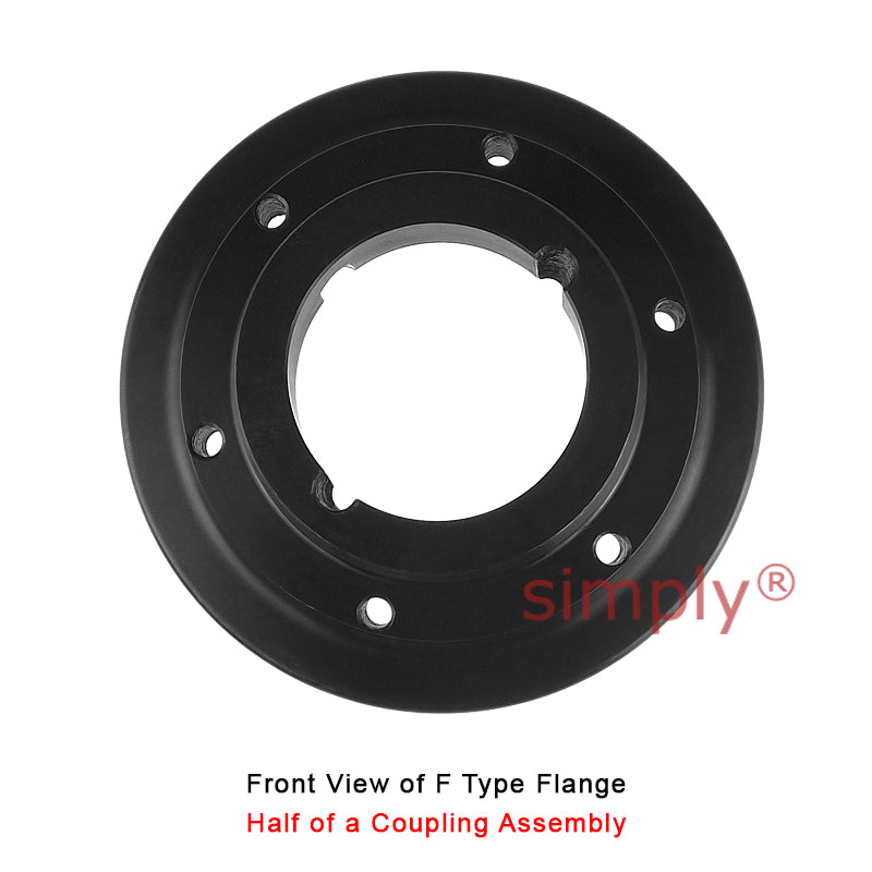 Major Branded F120F-MB Drive Coupling Inner Tapered Locking Bush Type Max Bush Bore 100mm / 4 inch