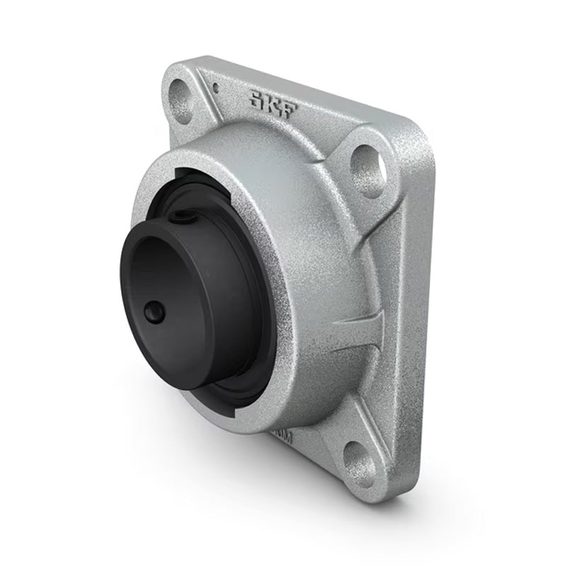 SKF FY20TFVA201 Y Bearing Four Bolt Square High Temperature Flange Unit Housing with Steel Cage Insert for Metric Shaft 20mm