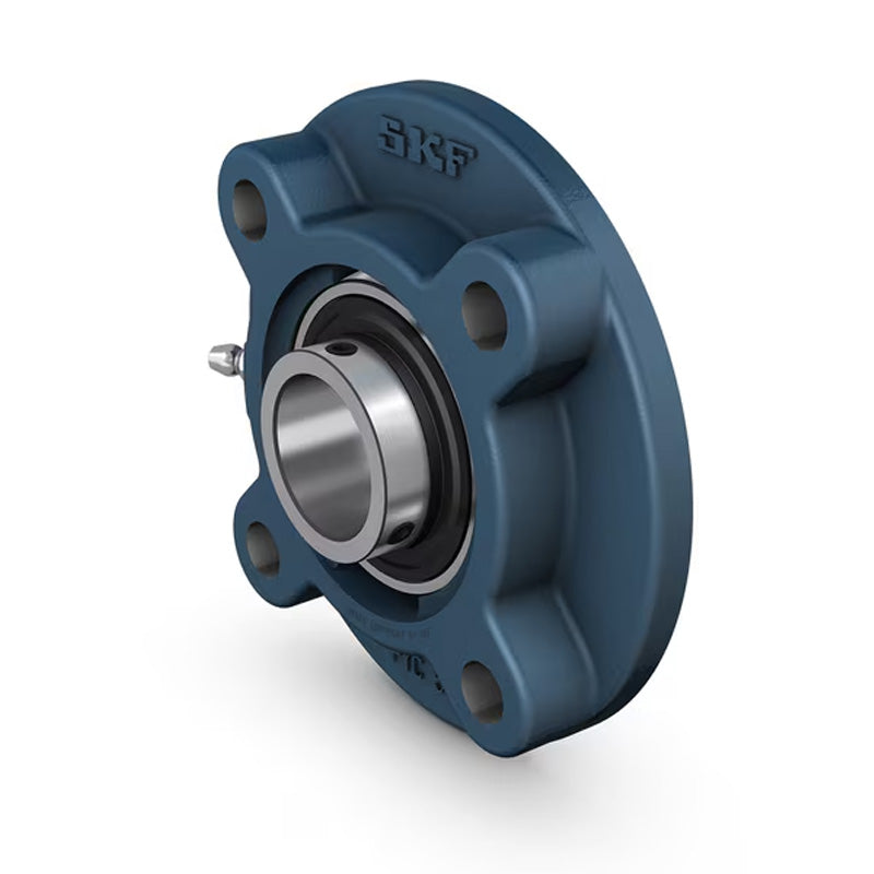 SKF FYC35TF Round Cast Housing with Grub Screws 35mm Insert 