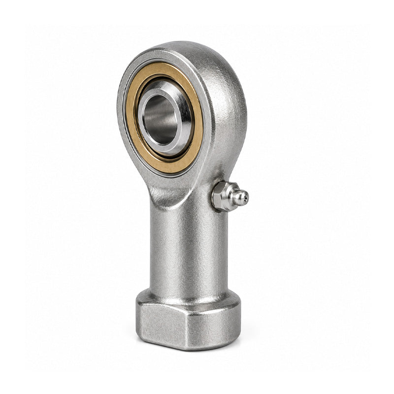 Fluro GIRS12BO Right Hand Stainless Steel / Bronze Lined Maintenance Free Studded Female Rod End M12 Thread