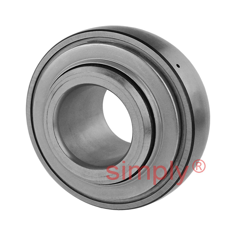 INA GNE90XLKRRB Metric Spherical Outer Bearing Insert with R Seals and Eccentric Collar 90x190x101mm