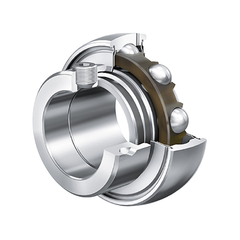 Major Branded GRAE25XLNPPB Metric Spherical Outer Bearing Insert with P Seals and Eccentric Collar 25x52x31mm