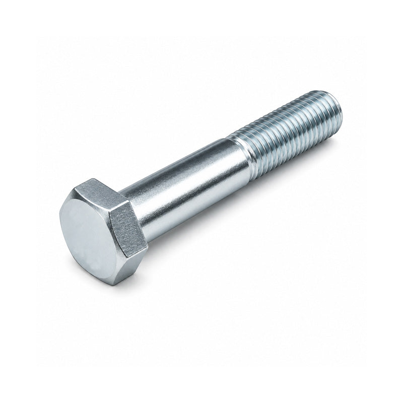 Unifix M12x200 Grade 8.8 Hexagon Bolt DIN 931 with 1.75mm Pitch and Bright Zinc Plated Finish