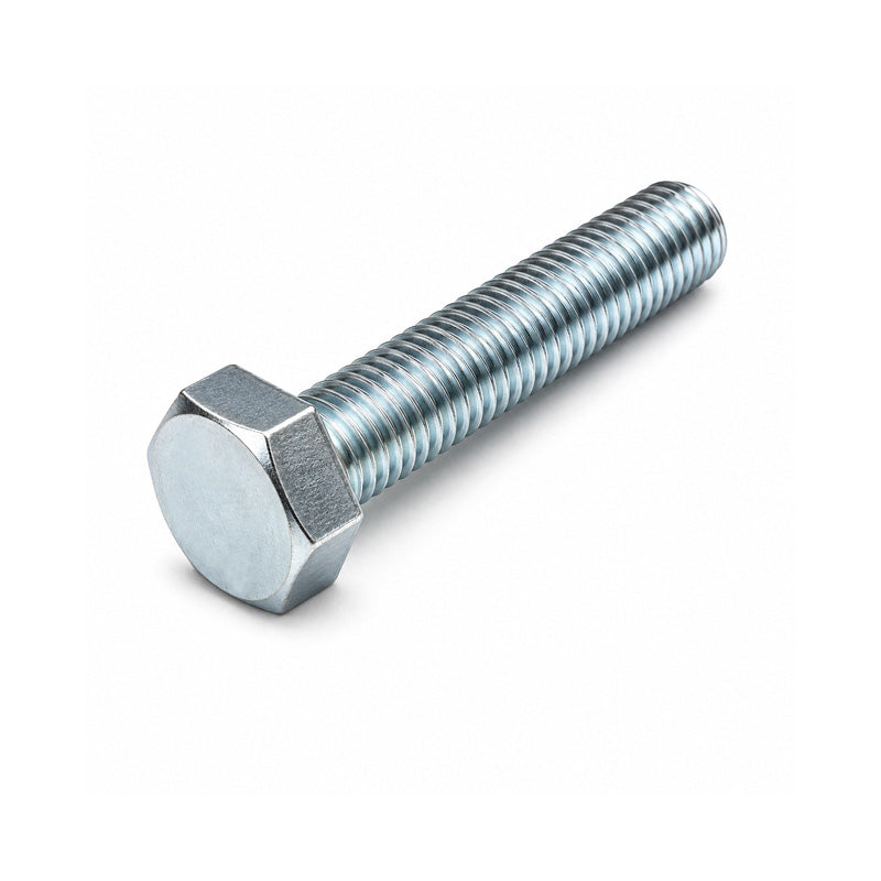 Unifix M30x140 Grade 8.8 Hexagon SetScrew DIN 933 with 3.5mm Pitch and Bright Zinc Plated Finish - Allow 2-3 Days