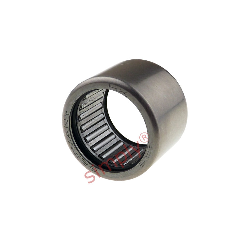 Major Brand HK20162RS Drawn Cup Type Needle Roller Rubber Sealed Bearing with Two Open Ends 20x26x16mm