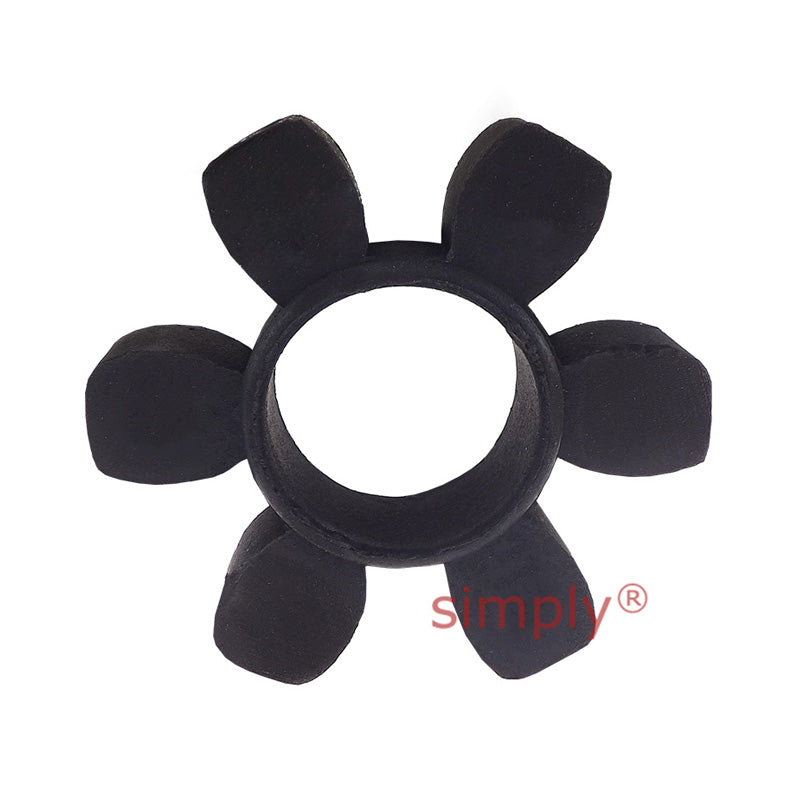Major Branded HRC280H Coupling Assembly Outer Facing Taper Bores Max Bush Bore 100mm / 4 inch with Natural Rubber Insert