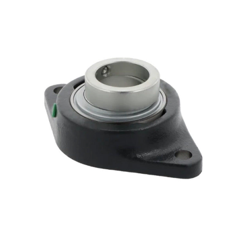 INA RCJTY1-3/4 Two Bolt Cast Iron Oval Housing with Grub Screw Insert 1-3/4 inch Bore