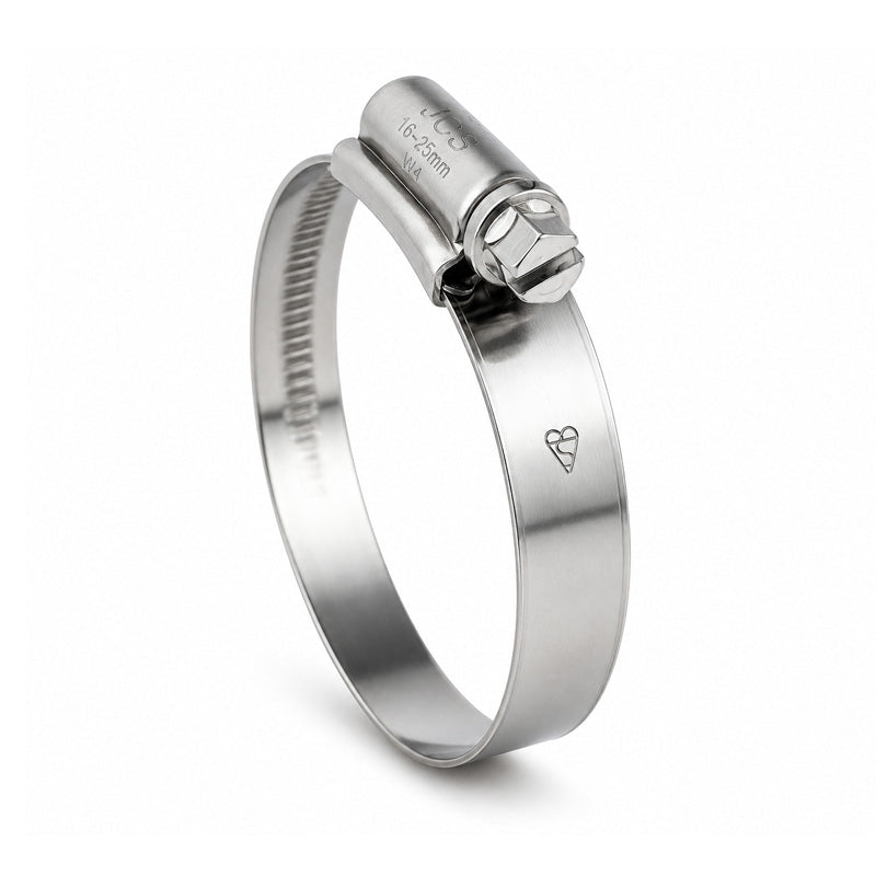 JCS HGZ180 Zinc Plated Steel Hi-Grip Hose Clip Adjustment Range 150-180mm Band Width 13mm