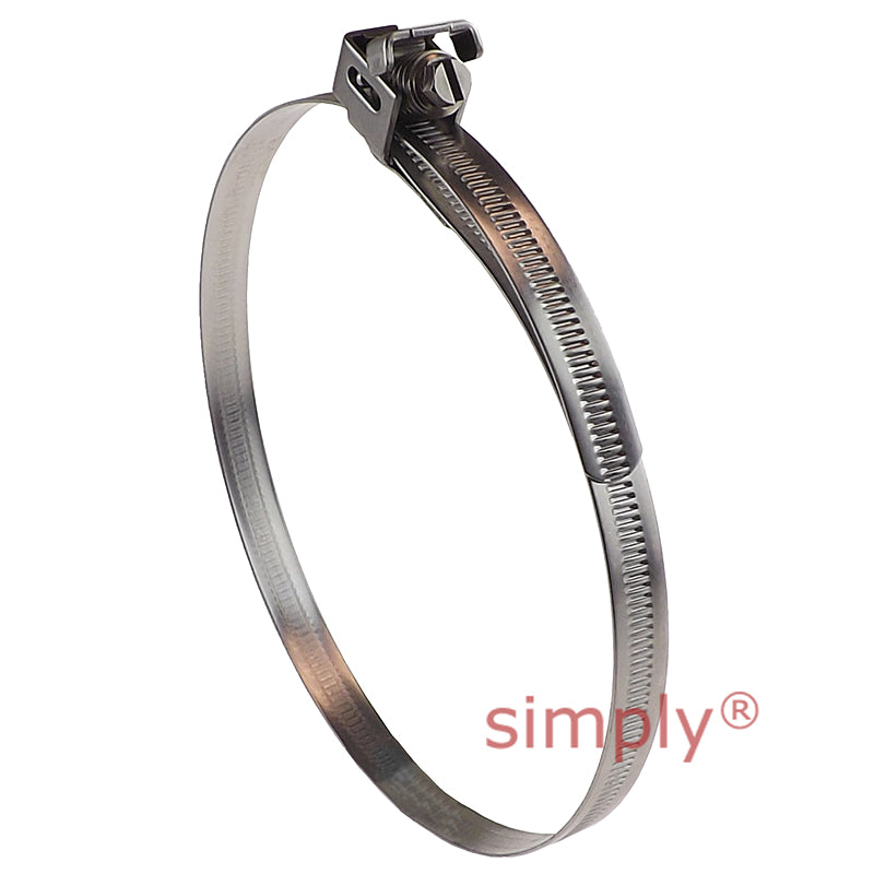 CAS250MS Zinc Plated Steel Jubilee Quick Release Captive Strap Adjustment Range 50mm - 250mm Band Width 11mm