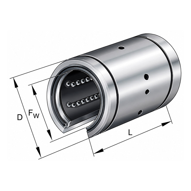 INA KBO20PP Linear Ball Bushing with Contact Seals 20x32x45mm