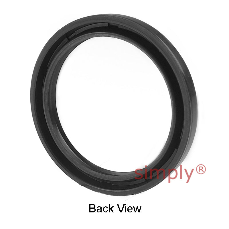 34x42x5mm Nitrile Rubber Douple Lip Rotary Shaft Oil Seal Springless Design KC Style