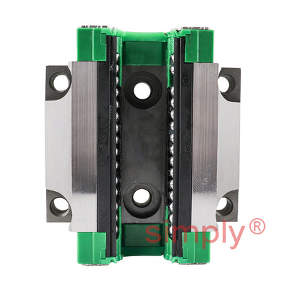 INA KWVE15G3V1 Four Row Linear Ball Bearing Carriage 24x47x61.2mm
