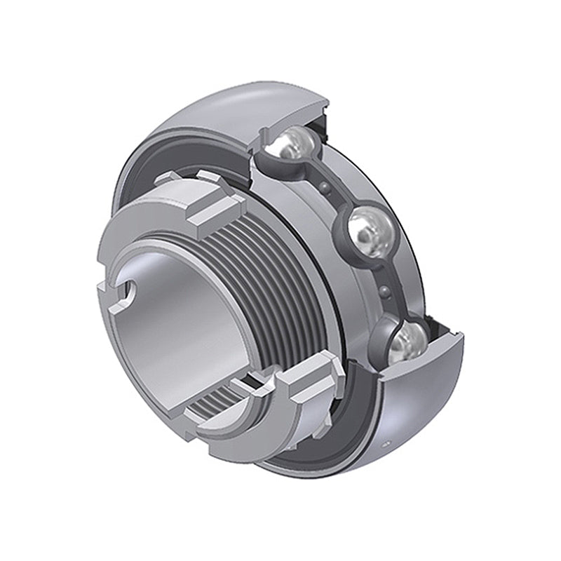 SNR LK209G2H Metric Flatback Spherical Outer Bearing Insert 45mm Bore 85mm Outside Diameter with Adapter Sleeve - Allow 2-3 Days