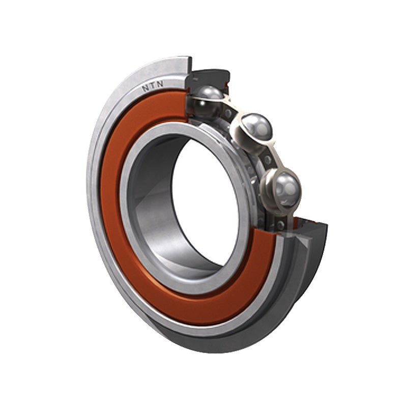 NTN 6201LLUNR/5K Contact Rubber Sealed Type Deep Groove Ball Bearing with Snap Ring 12x32x10mm