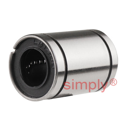 LM12UUAJ Adjustable Linear Ball Bushing with Rubber Seals 12x21x30mm